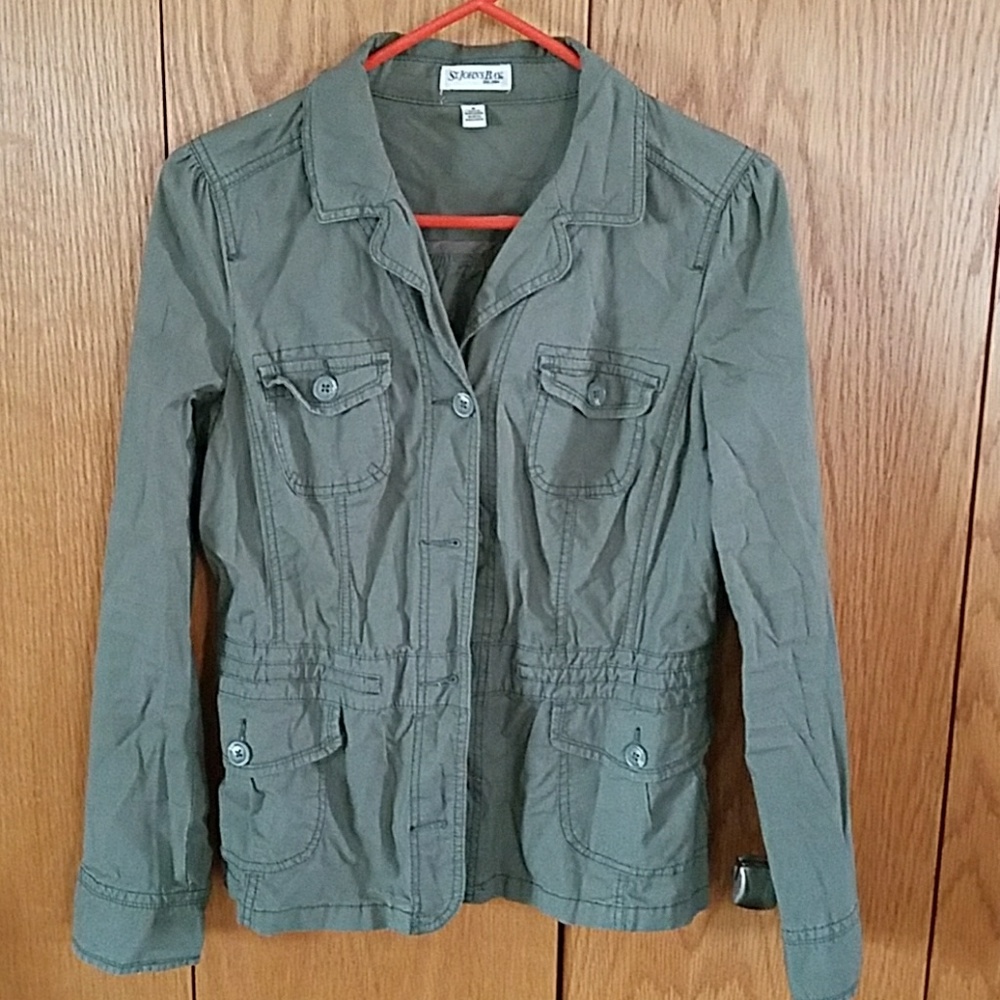 Olive green jacket